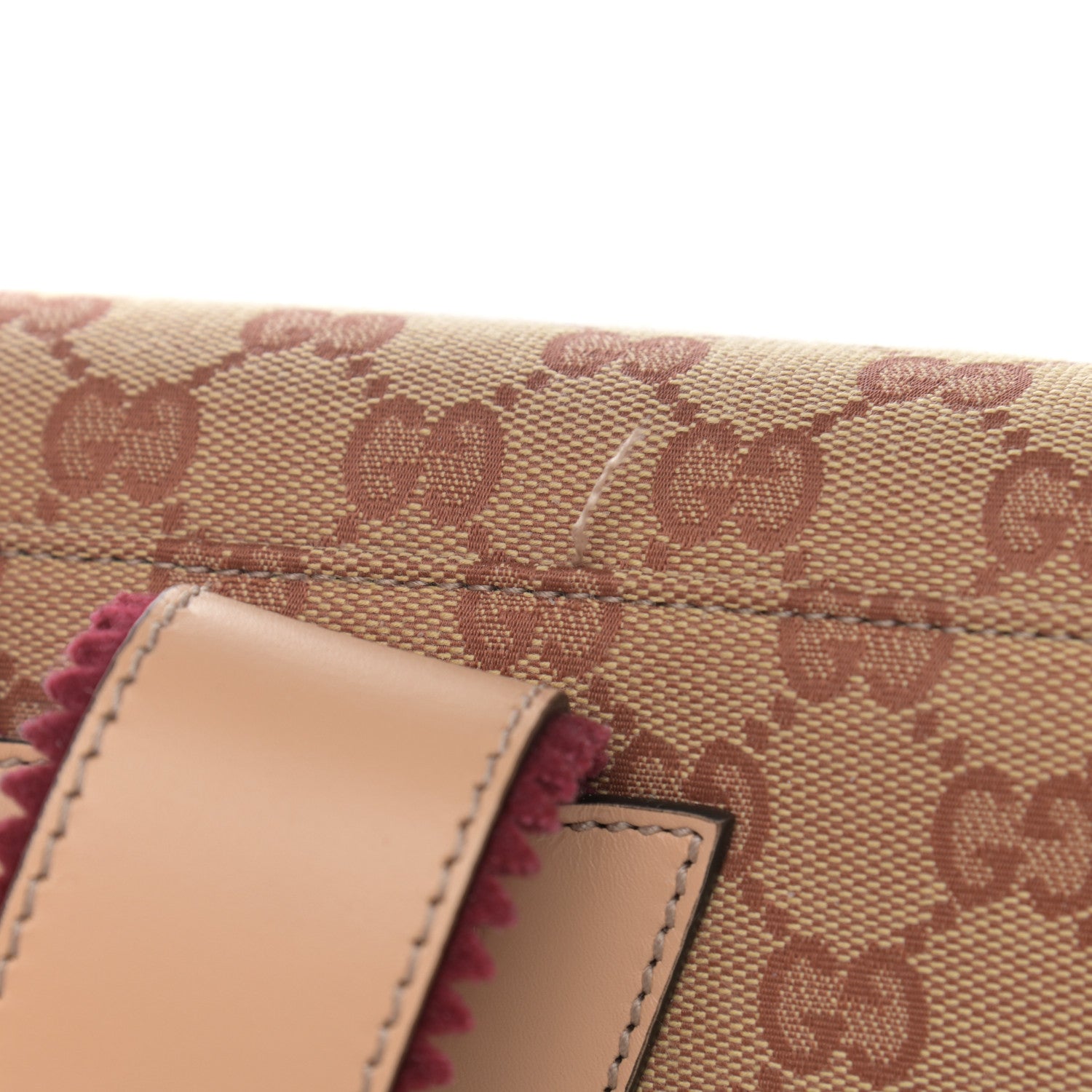 Gucci Monogram Childrens Sciroppo Patch Backpack Beige 11 of 11