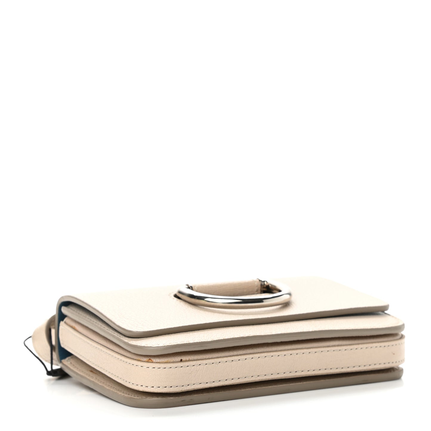 Goatskin Small D-Ring Bag Stone