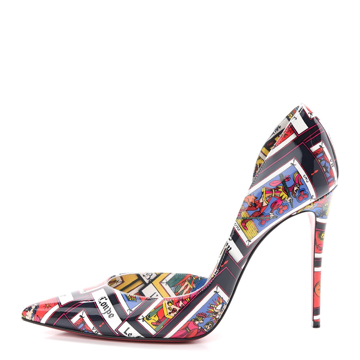 Christian Louboutin Patent Tarot Iriza 100 Pumps 40 Multicolor 1 of 10