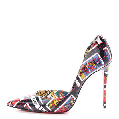 Christian Louboutin Patent Tarot Iriza 100 Pumps 40 Multicolor 1 of 10