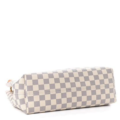 Louis Vuitton Damier Azur Graceful PM Rose Ballerine 4 of 9