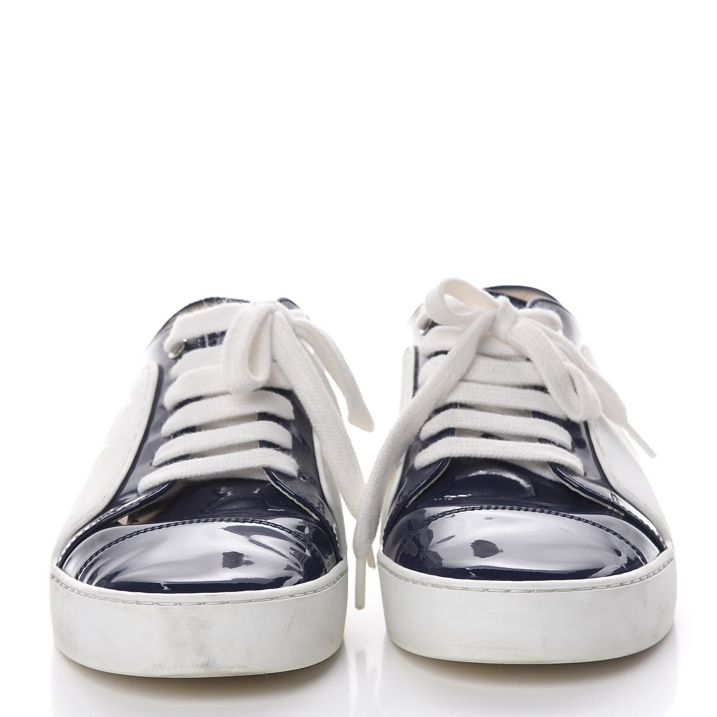Patent CC Sneakers 36.5 Navy White