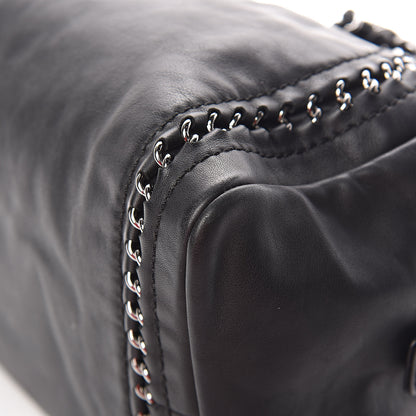 Chanel Smooth Calfskin Medium Luxe Ligne Bowler Black 10 of 14