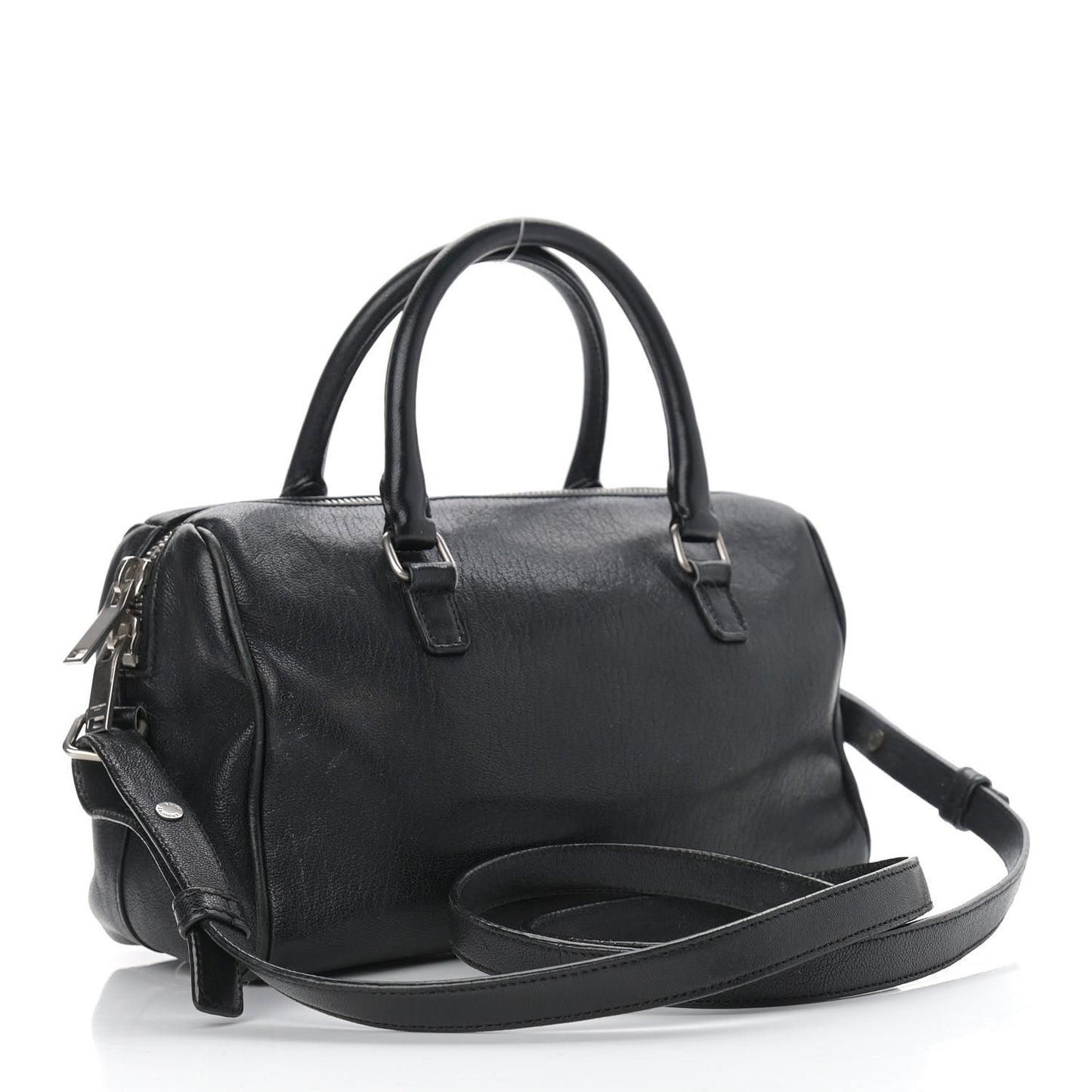 Calfskin Star Studded Classic Baby Duffle Black