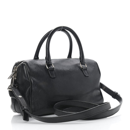 Saint Laurent Calfskin Star Studded Classic Baby Duffle Black 3 of 17