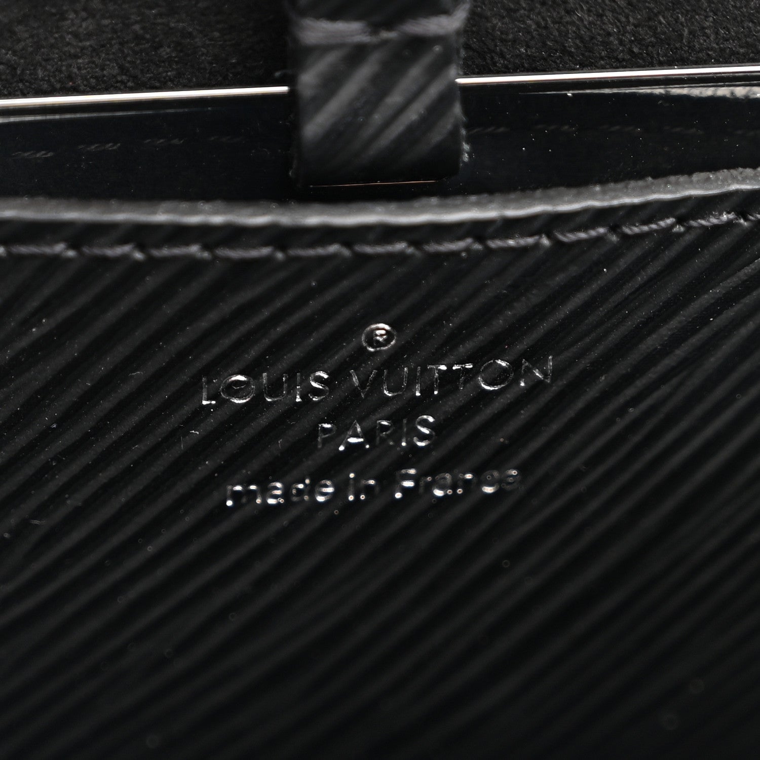 Louis Vuitton Epi Twist Shoulder Bag MM Black 7 of 11