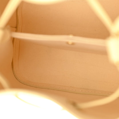 Louis Vuitton Calfskin Nanogram Embossed Neonoe BB Yellow 5 of 11