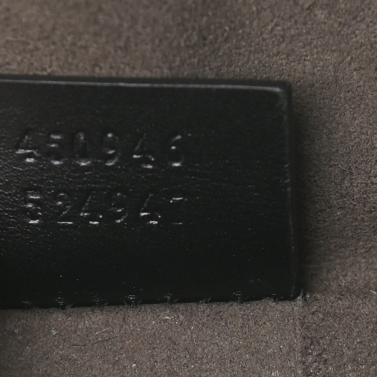 GG Supreme Monogram Belt Bag Black