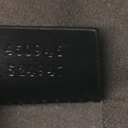 Gucci GG Supreme Monogram Belt Bag Black 7 of 9