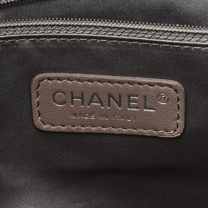 Chanel Glazed Calfskin Twisted Maxi Flap Black 6 of 10