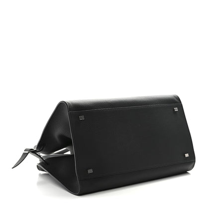 The Row Matte Grained Calfskin Soft Margaux 15 Black 4 of 9