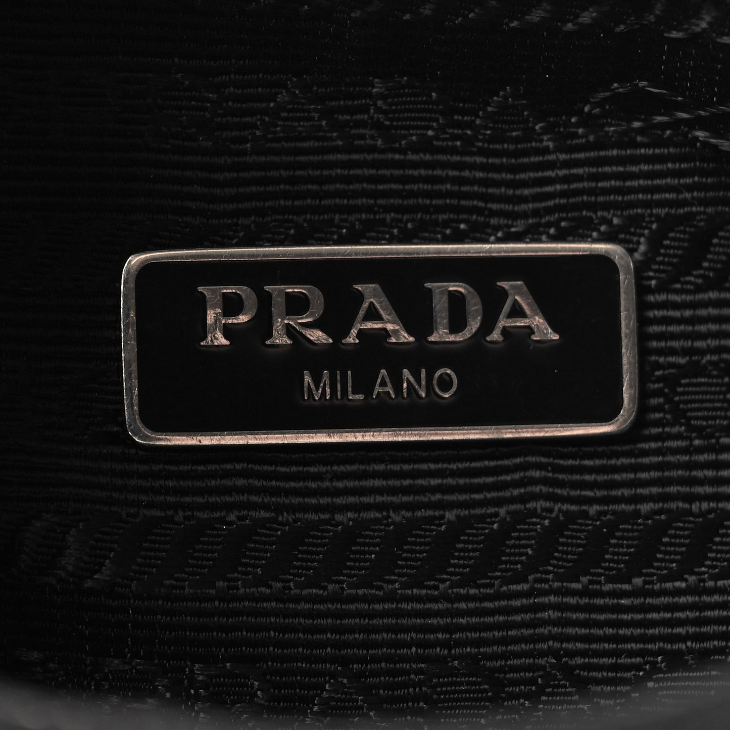Re-Nylon Saffiano Re-Edition 2005 Shoulder Bag Black
