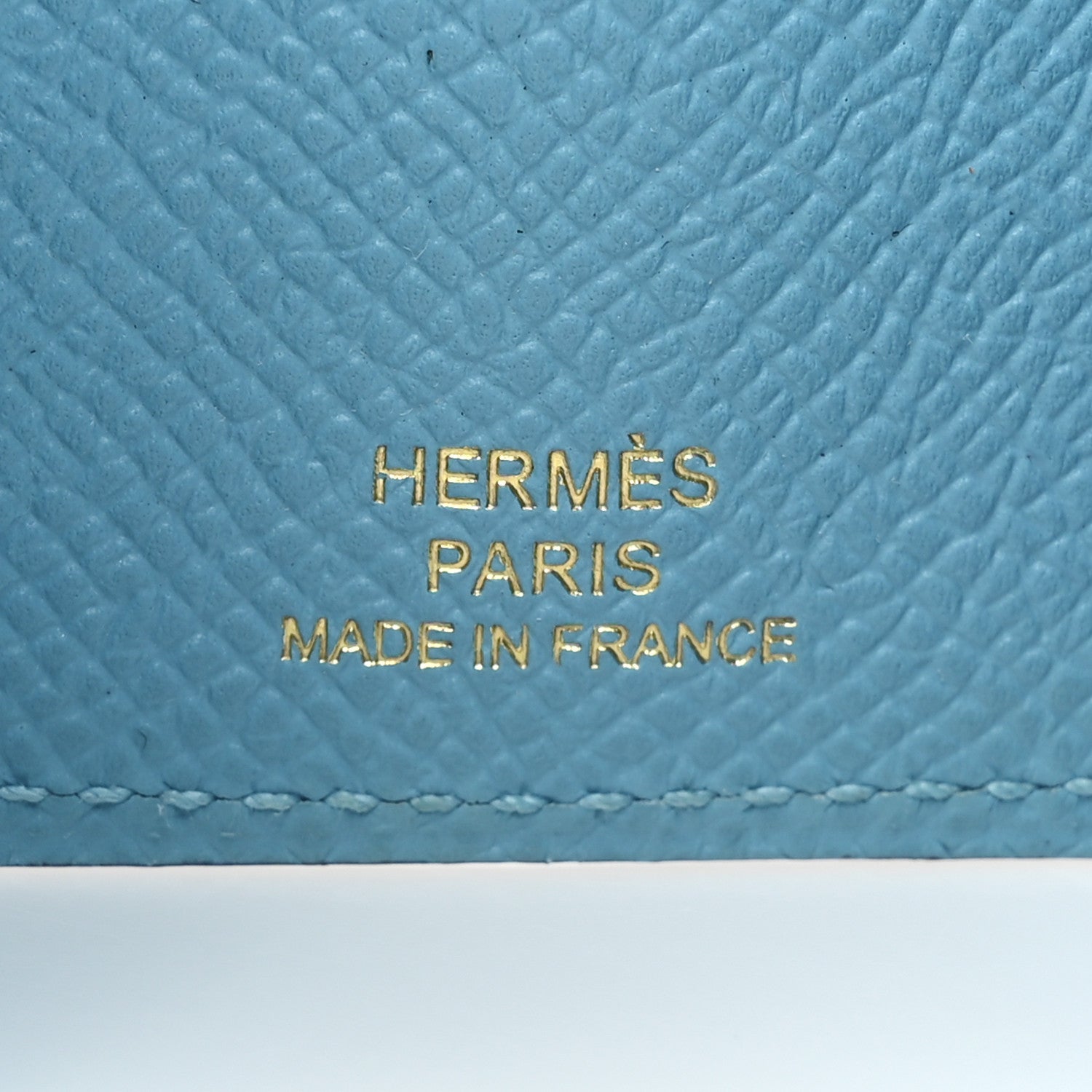 Hermes Epsom Bearn Multicles 4 Key Holder Bleu Du Nord 6 of 9