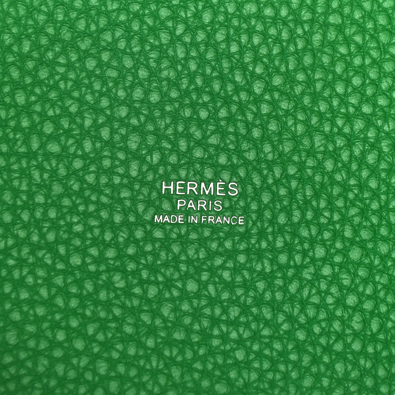 Hermes Taurillon Clemence Monochrome Picotin Lock 18 PM Bambou 6 of 9