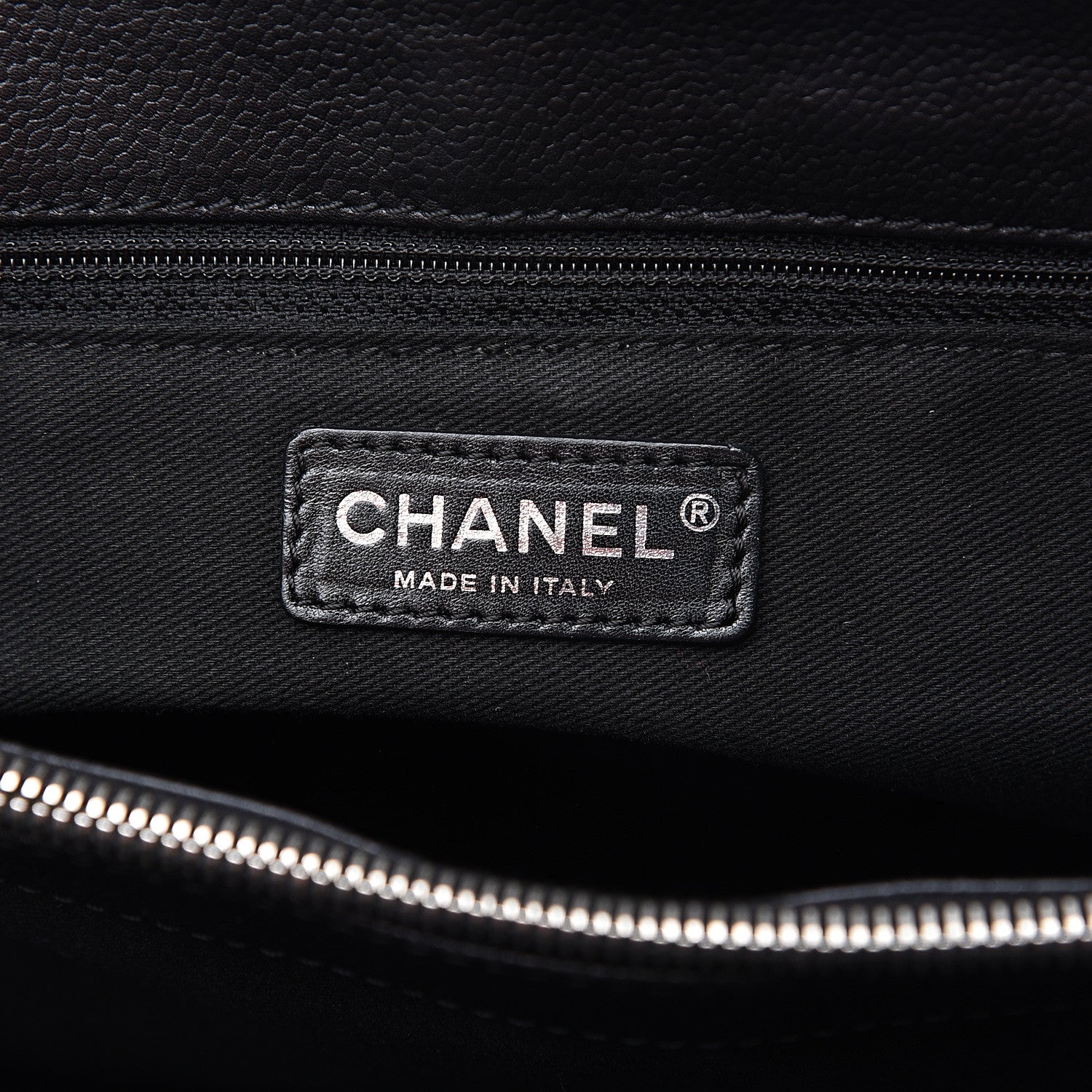Chanel Caviar Quilted Grand Shopping Tote GST Black 5 of 18