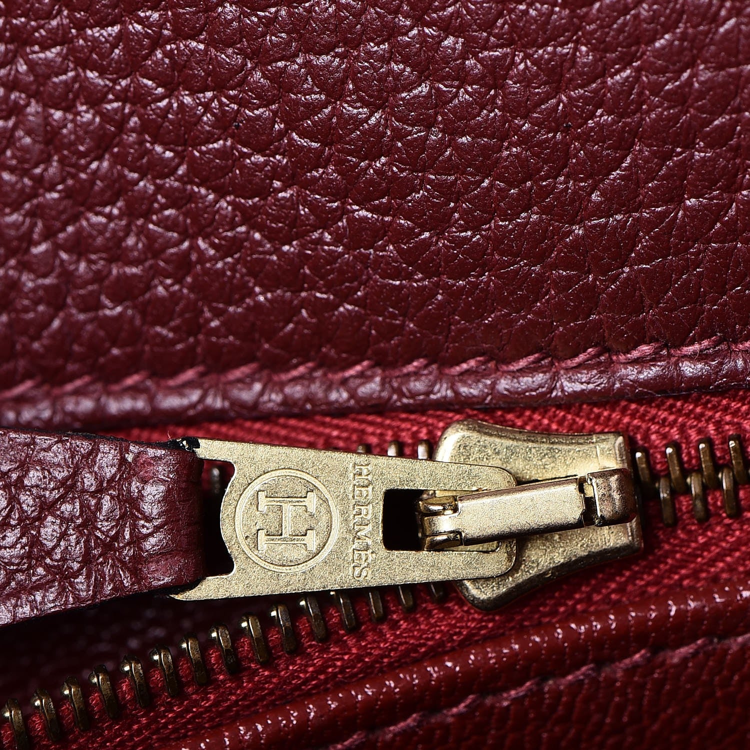 Hermes Fjord Kelly Sellier 35 Rouge H 13 of 36