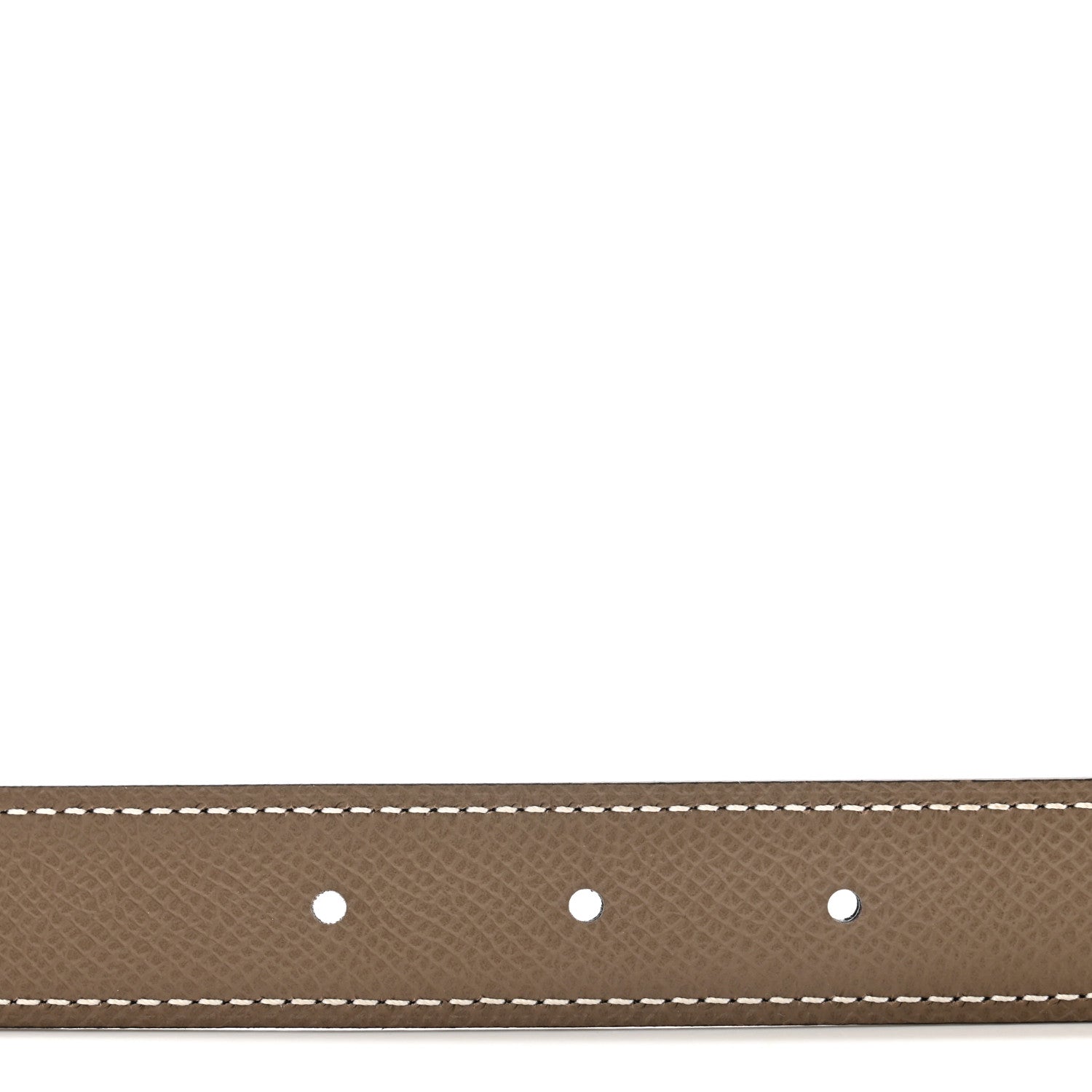 Hermes Epsom Swift 24mm My H Belt 90 36 Black Etoupe 4 of 7