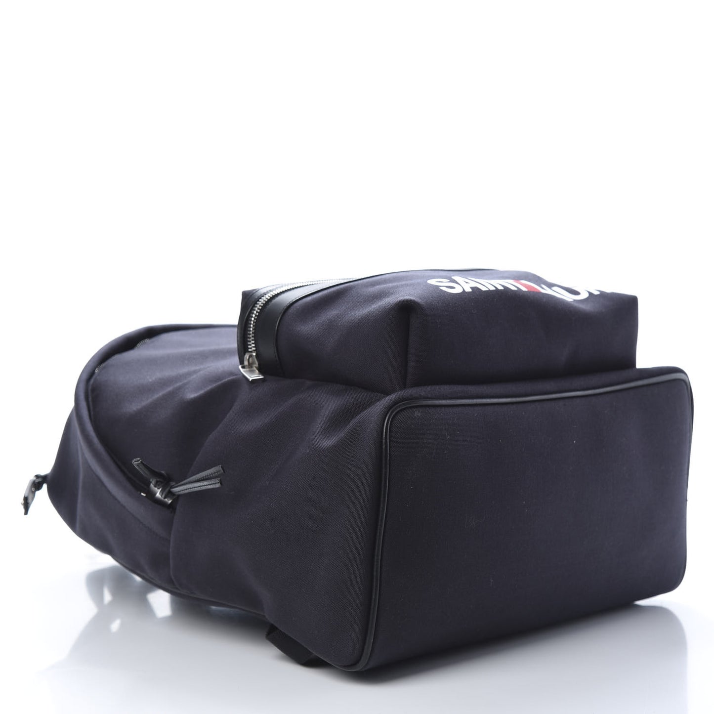 Canvas Logo City Backpack Navy