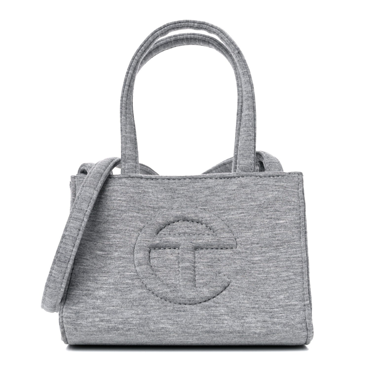 Telfar X UGG Fleece Small Shopping Bag Heather Grey 1 of 17