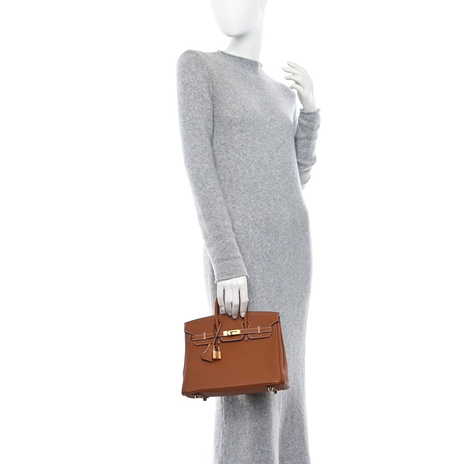 Hermes Togo Birkin 25 Gold 2 of 10