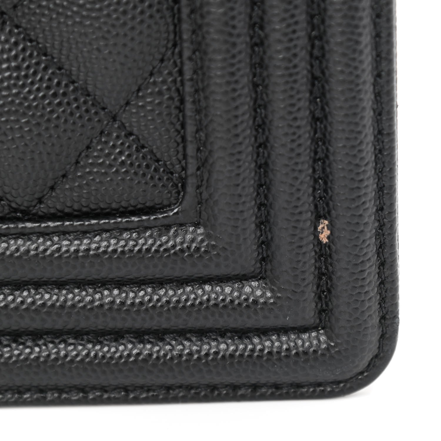 Chanel Caviar Quilted Medium Boy Flap Black 14 of 15