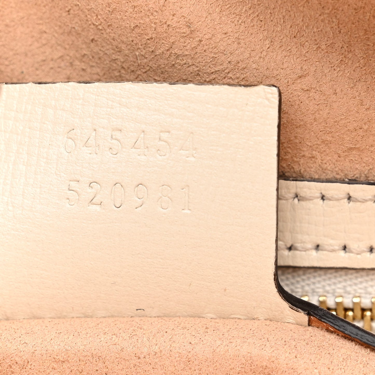 GG Supreme Monogram Small Horsebit 1955 Shoulder Bag Beige Mystic White
