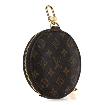 Louis Vuitton Monogram Multi Pochette Accessories Round Coin Purse 3 of 8