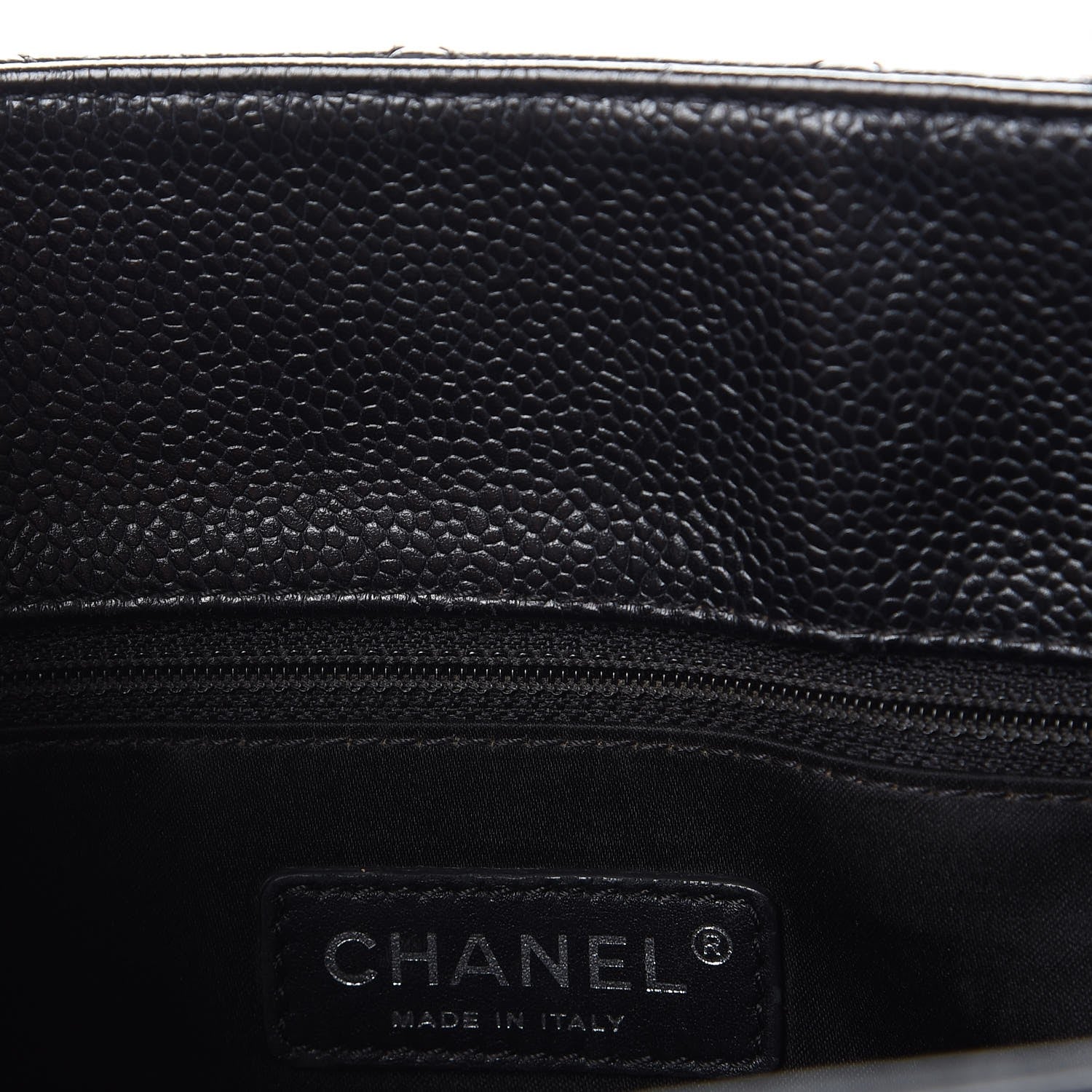Chanel Caviar Quilted Grand Shopping Tote GST Black 9 of 15