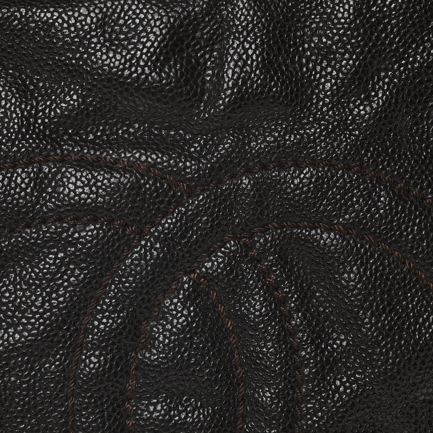 Chanel Glazed Caviar Modern Chain Tote Brown 8 of 10