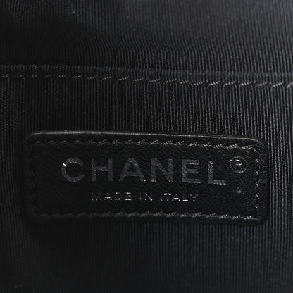 Chanel Lambskin Quilted Cuba Drawstring Tote Red White Blue 6 of 10