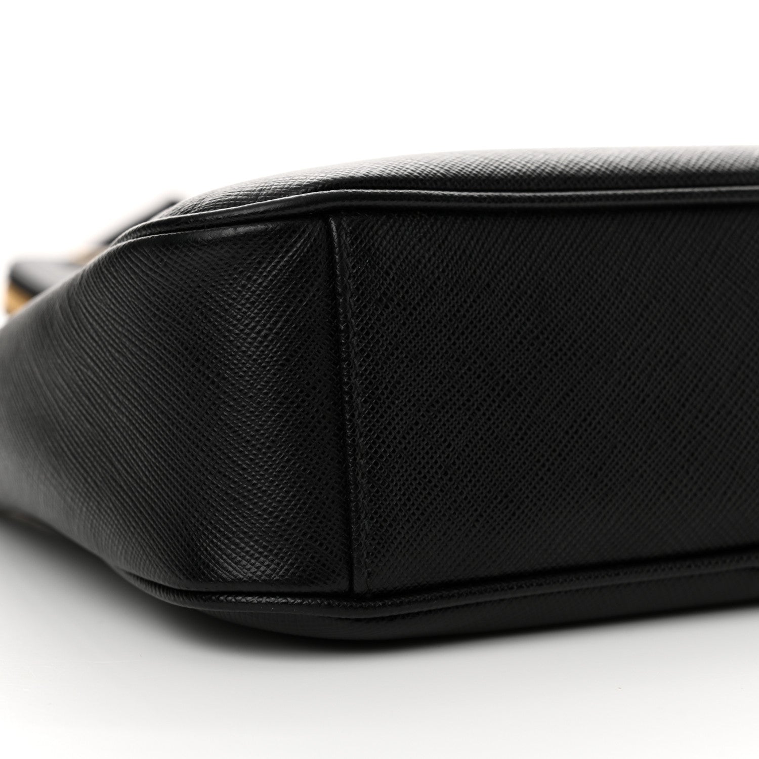 Prada Saffiano Lux Re-Edition 2005 Shoulder Bag Black 9 of 12