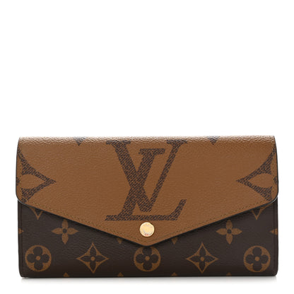 Louis Vuitton Reverse Monogram Giant Sarah Wallet 1 of 7