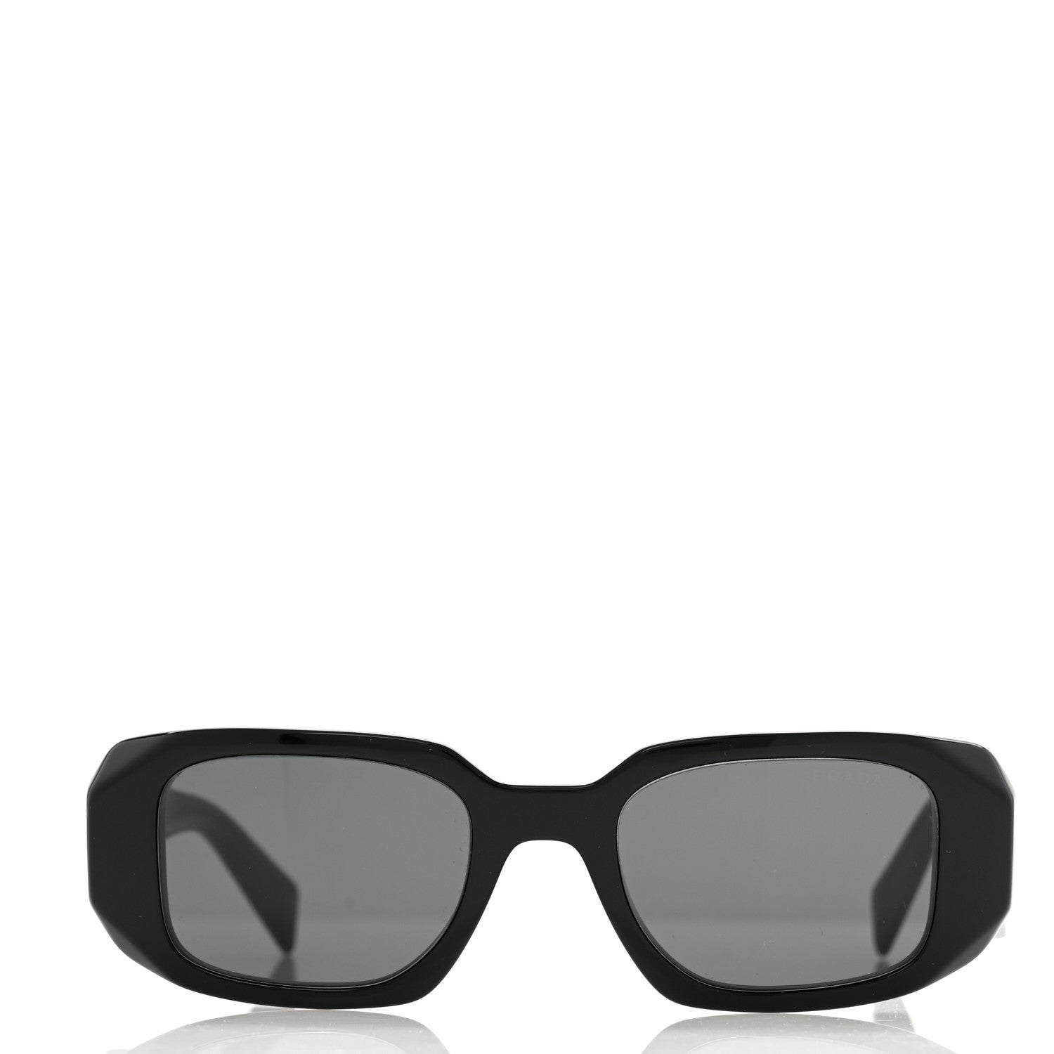 Prada Acetate Symbole Sunglasses SPR 17W Black 2 of 8