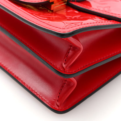 Louis Vuitton Vernis Monogram Dauphine Mini Red 9 of 9