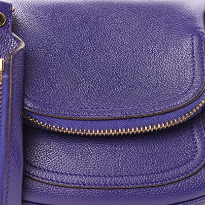 Tom Ford Calfskin Mini Jennifer Crossbody Bag Violet Blue 8 of 10