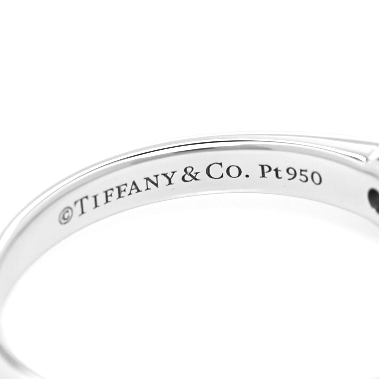 Platinum Diamond .21ct Solitaire Engagement Ring 45 3.25