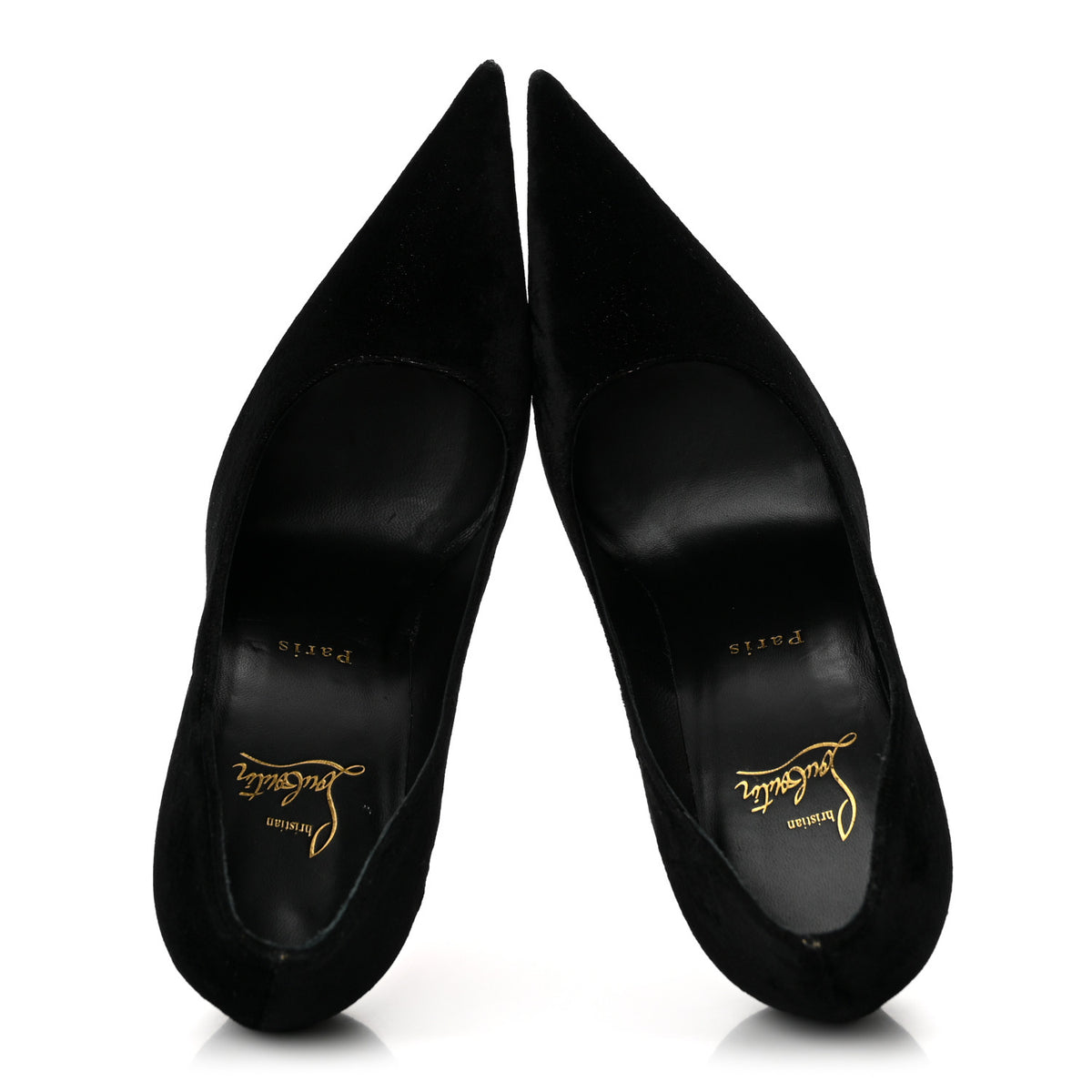 Veau Velours Kate Max 100 Pumps 38.5 Black