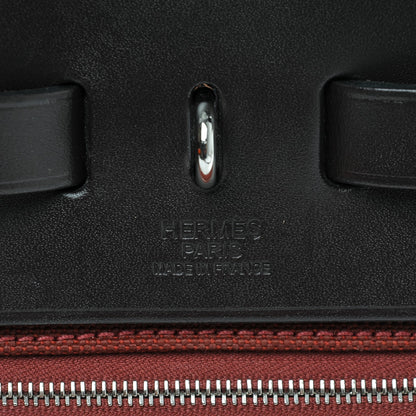 Hermes Toile Vache Hunter Herbag Zip 31 PM Rouge H Ebene 6 of 9