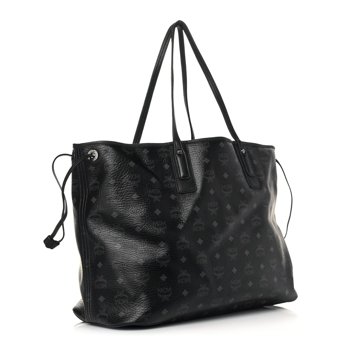 Visetos Large Liz Reversible Shopper Tote Black