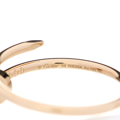 Cartier 18K Yellow Gold Small Juste Un Clou Ring 59 8.75 4 of 6