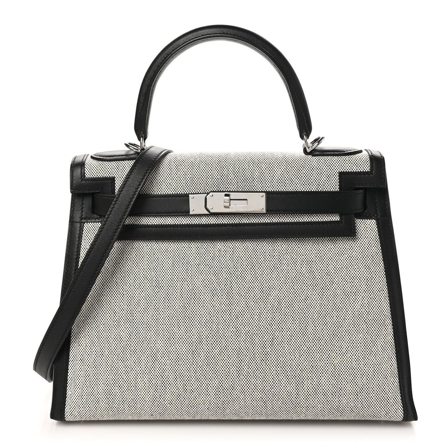 Toile Swift Kelly Sellier 28 Ecru Black