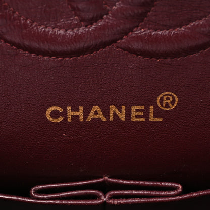 Chanel Lambskin Quilted Medium Double Flap Black 6 of 14