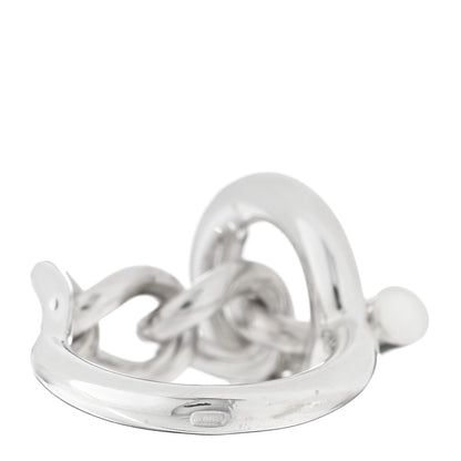 Hermes Sterling Silver GM Croisette Ring 52 6 3 of 5