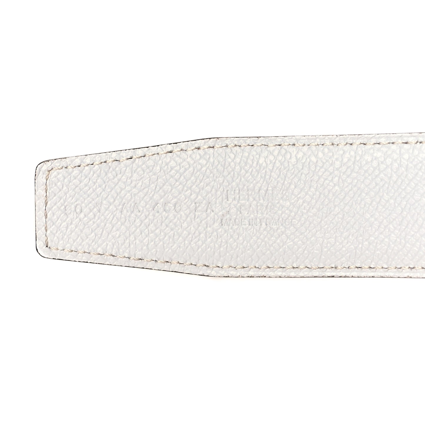 Epsom Belt 38mm 90 36 Bleu Indigo White Orange
