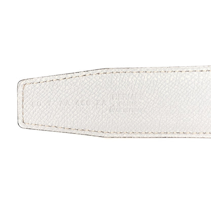 Hermes Epsom Belt 38mm 90 36 Bleu Indigo White Orange 5 of 7