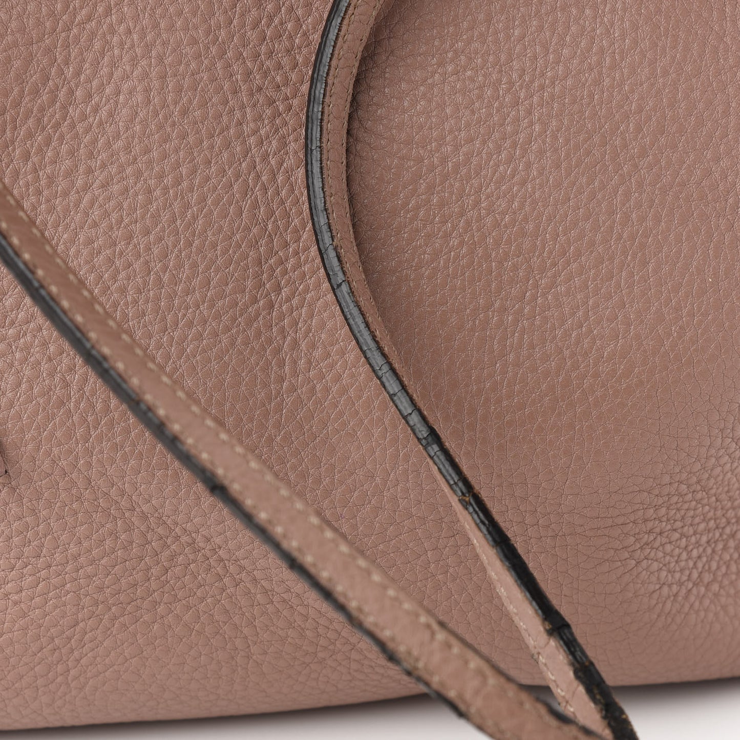 Calfskin Medium Bree Zippered Tote Pink