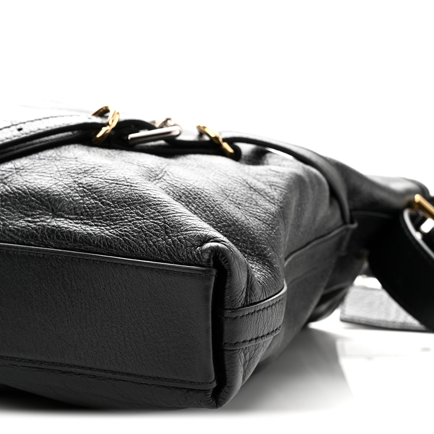 Calfskin Medium Voyou Bag Black