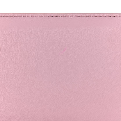 Versace Calfskin Palazzo Chain Evening Bag Pink 13 of 13