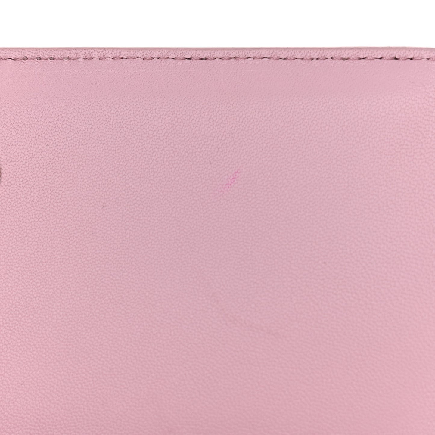 Smooth Calfskin Palazzo Chain Evening Bag Pink