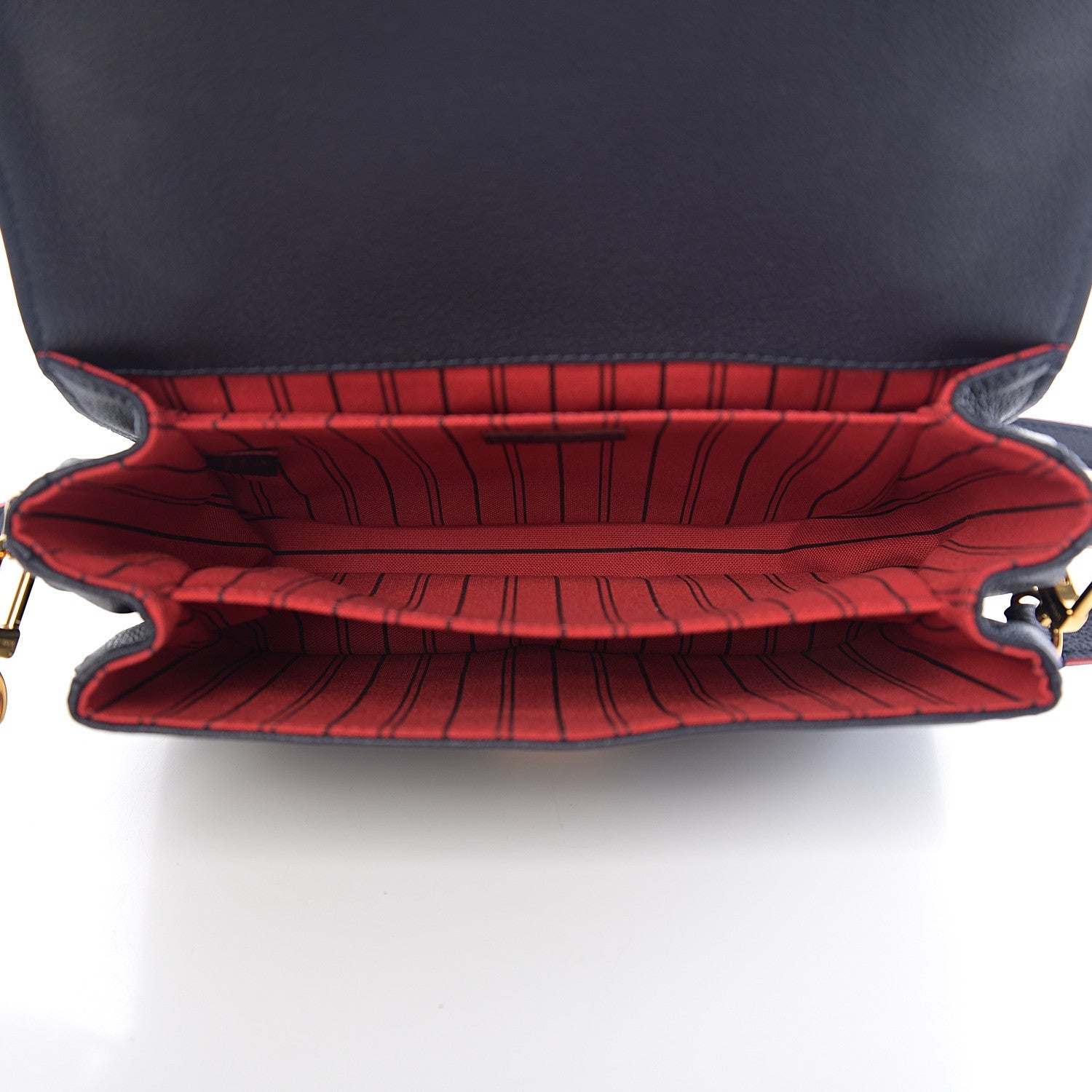 Louis Vuitton Empreinte Pochette Metis Marine Rouge 4 of 9
